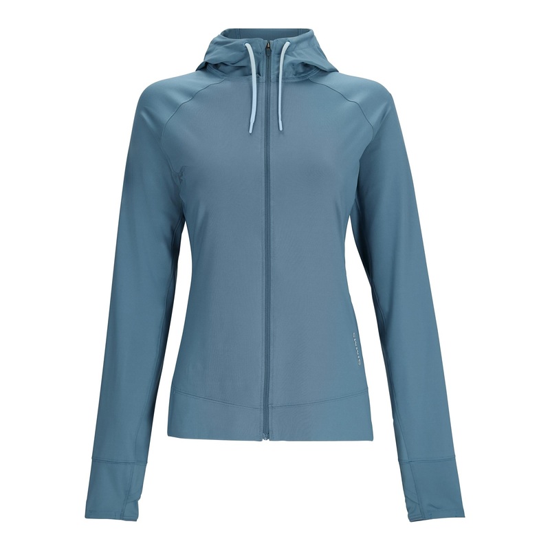 SIMMS WOMEN'S SOLARFLEX HOODY FULL-ZIP NEPTUNE S