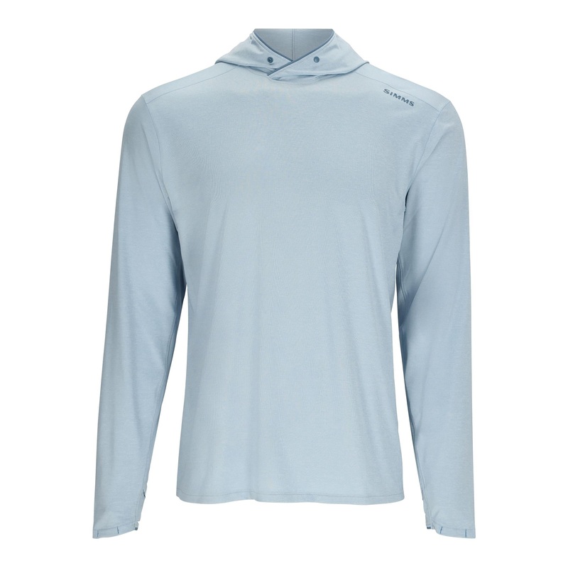 SOLARFLEX HOODY STEEL BLUE HEATHER M