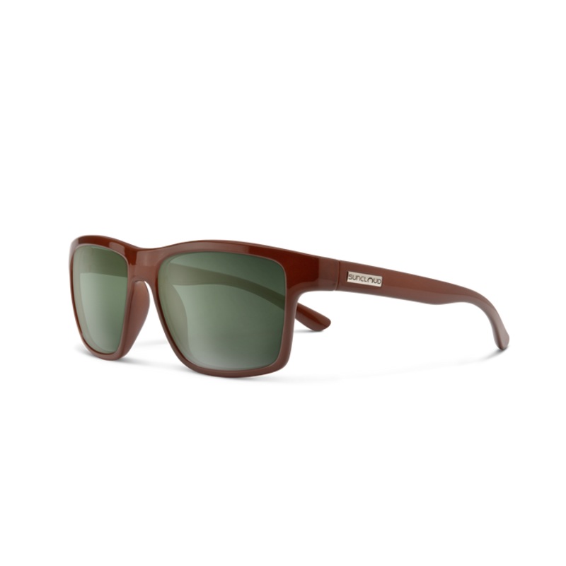 Suncloud A-Team Sunglasses Cedar Polarized Gray Green