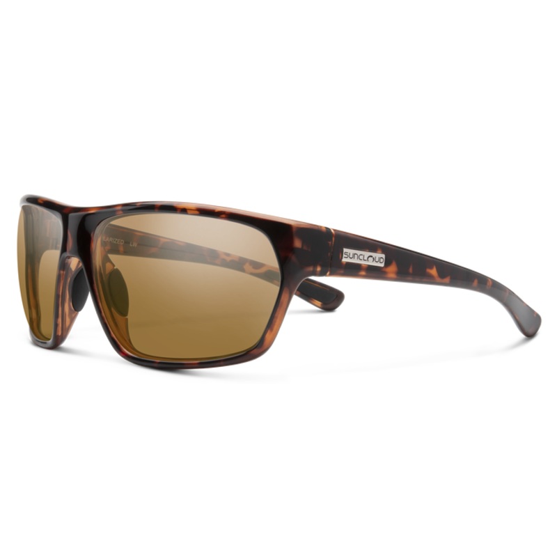 Suncloud Boone Sunglasses Tortoise Polarized Brown