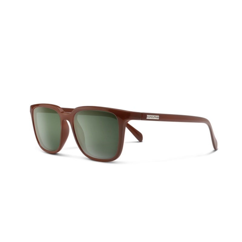 Suncloud Boundary Sunglasses Cedar Polarized Gray Green
