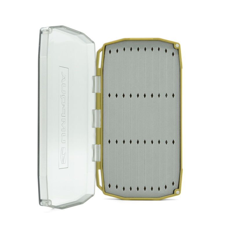 UMPQUA FOAM LARGE STREAMER FLY BOX - OLIVE