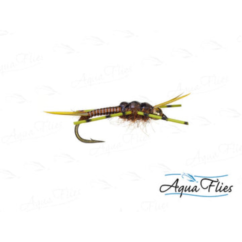 Aqua Wire Body Golden Stone 8