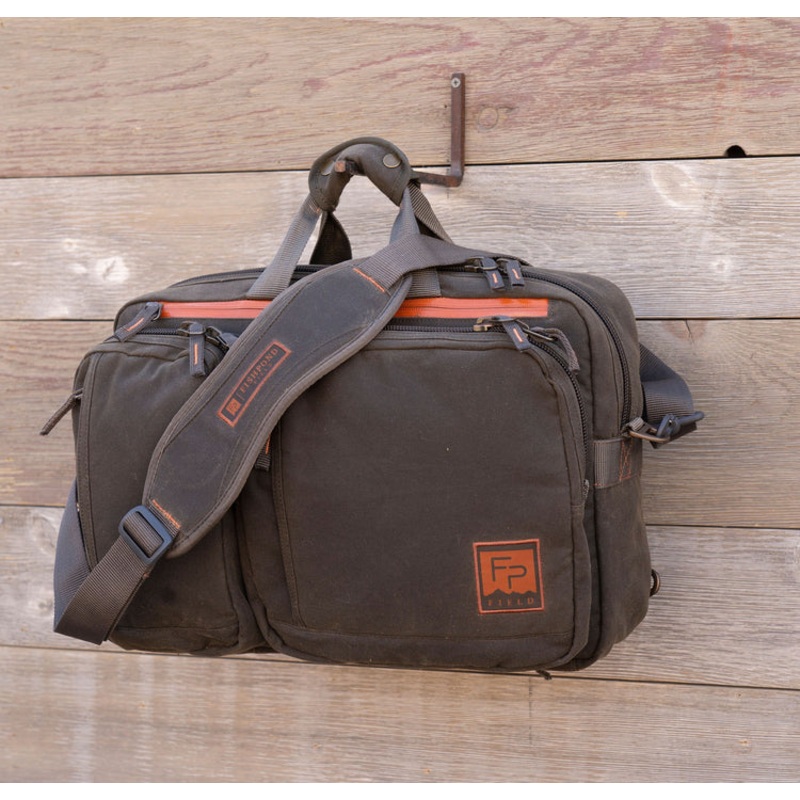 Fishpond Boulder Briefcase - Peat Moss