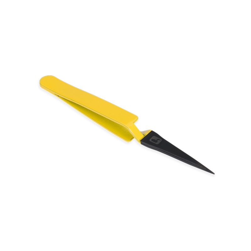 Loon Outdoors Mini Straight D-Loop Tweezer Yellow
