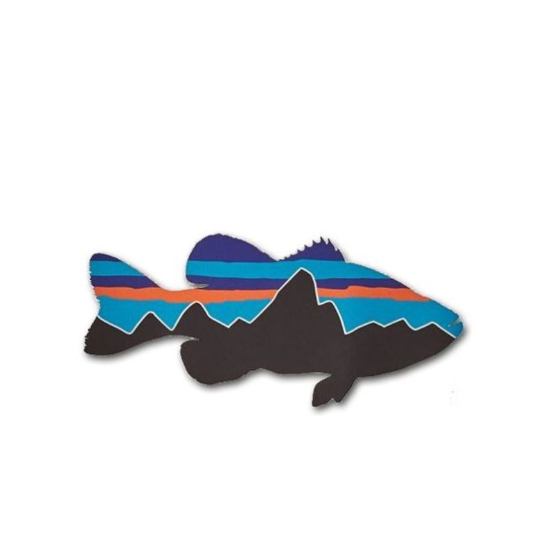 Patagonia Fitzroy Smallmouth Bass Sticker