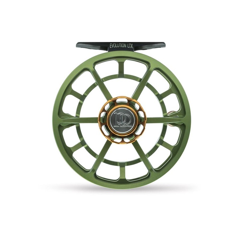 Ross Reels Evolution LTX Fly Reel - Matte Olive 5/6