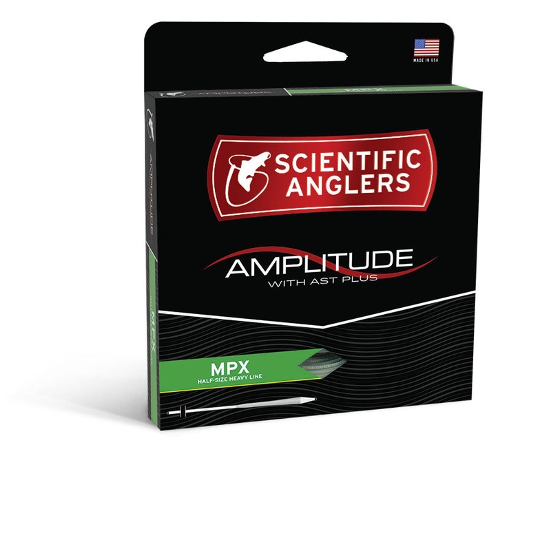 Scientific Anglers Amplitude MPX Fly Line WF-4-F Optic Green/Moss/Buckskin