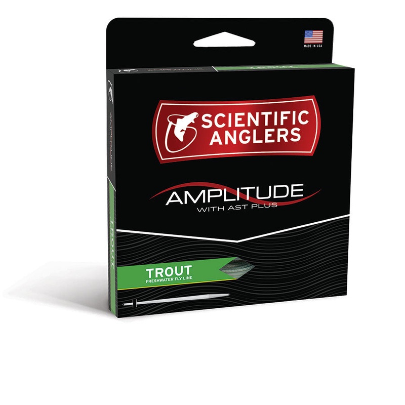 Scientific Anglers Amplitude Trout Fly Line WF-3-F Moss/Mist Green/Willow