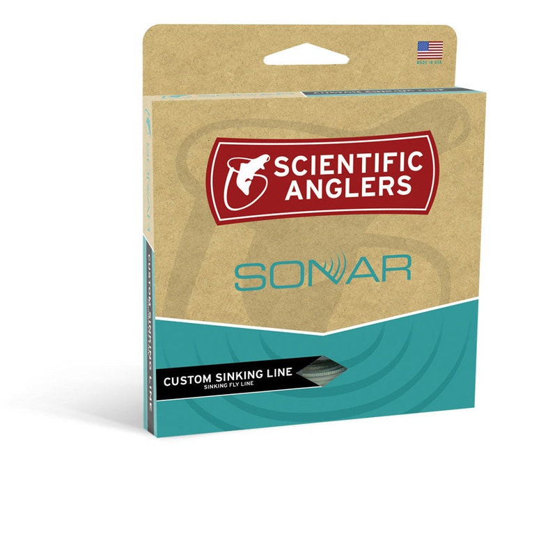 Scientific Anglers Sonar Musky Fly Line 8-9 (350 Grain) - Intermediate/Sink 5 Green/Charcoal