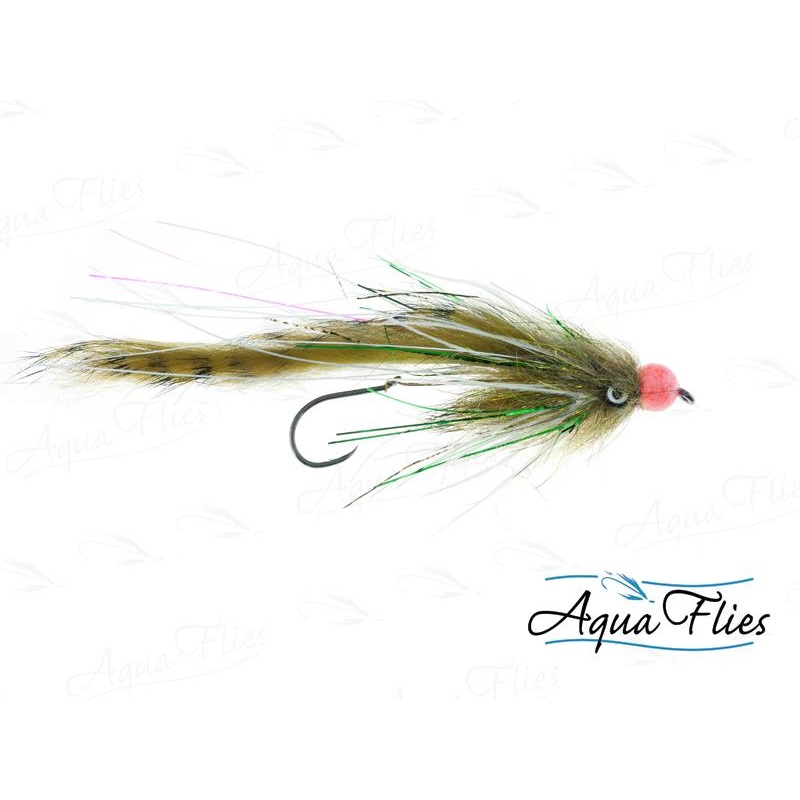 Senyo's Egg Raider Fly Olive/Pink