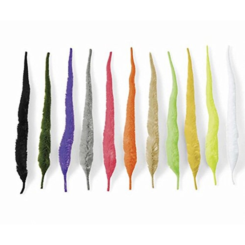 6" Mangum Dragon Tails White