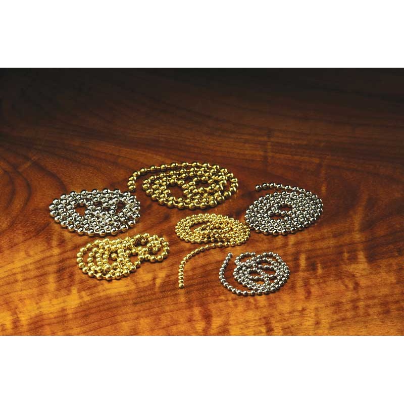 Bead Chain Eyes Extra Small Gold