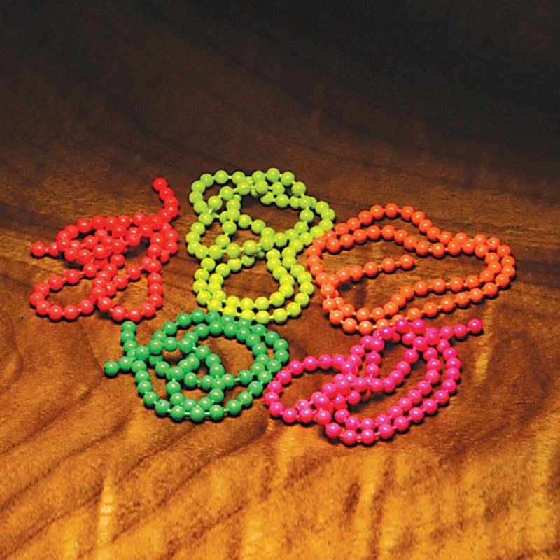 Hareline Fluorescent Bead Chain Fluorescent Chartreuse