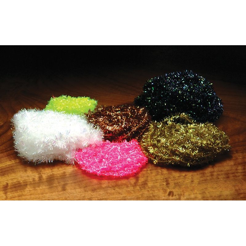 Hareline Medium Cactus Chenille Black