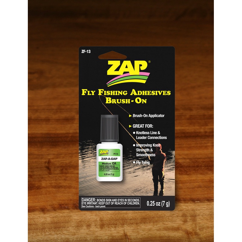 Hareline Zap-A-Gap Fly Fishing Brush-On