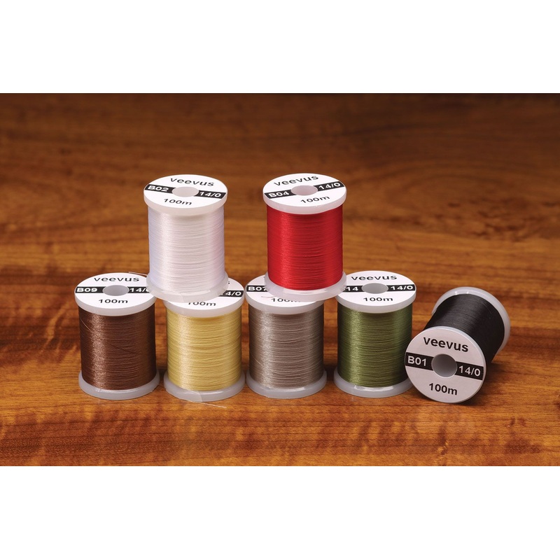 Veevus Fly Tying Thread 12/0 Black