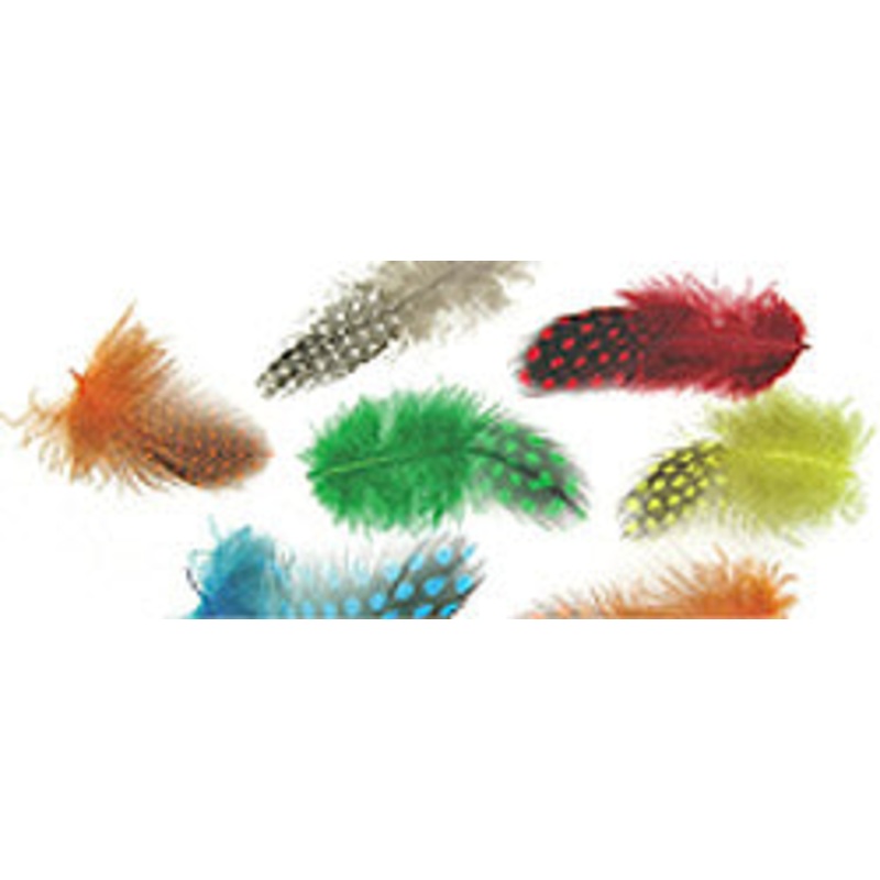 Wapsi Guinea Body Feathers Black