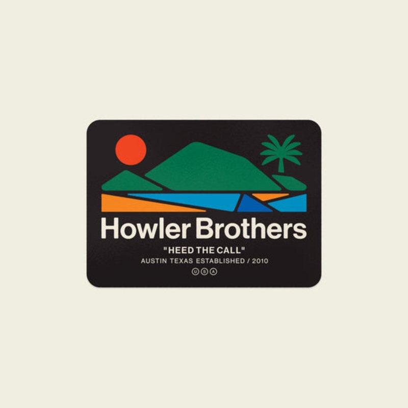 Baha de Howler sticker