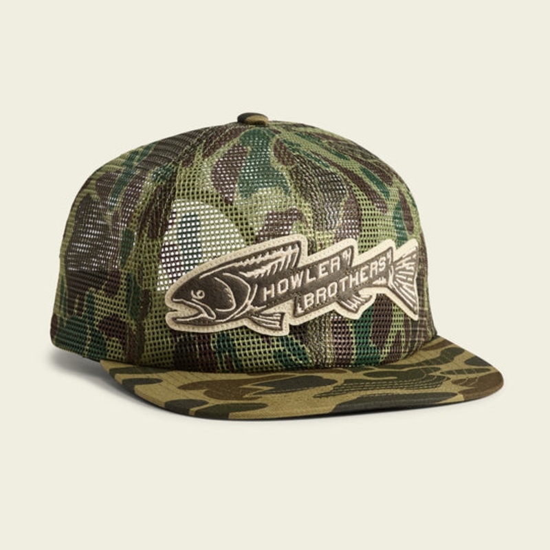 Howler Brothers Trout Bolt Snapback Camo