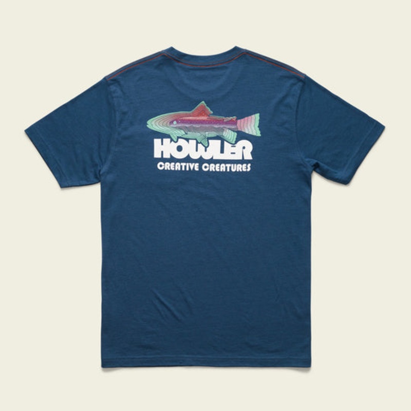 Howler Brothers Trucha Pocket T-Shirt Key Largo | M