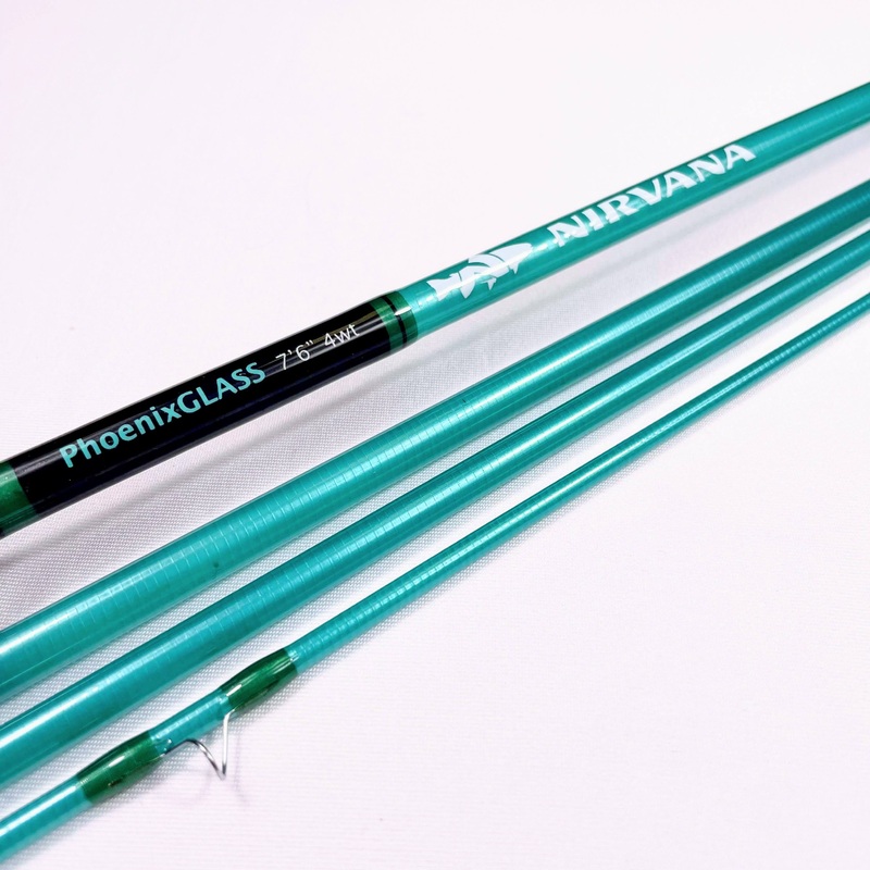 Nirvana PhoenixGLASS 7' 6" 4WT Fly Rod