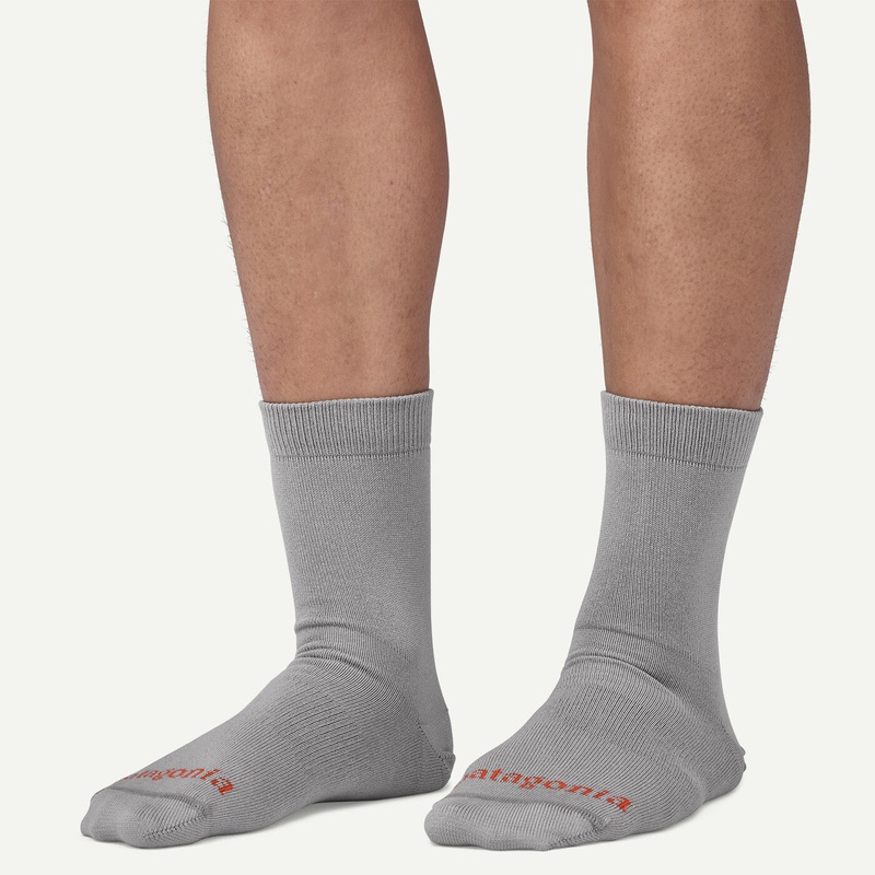 Patagonia Ultralightweight Liner Socks S | Feather Grey