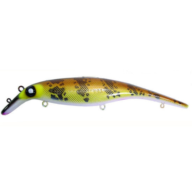 Drifter Believer Muskie Jointed Tail Lure 10" Black Sucker