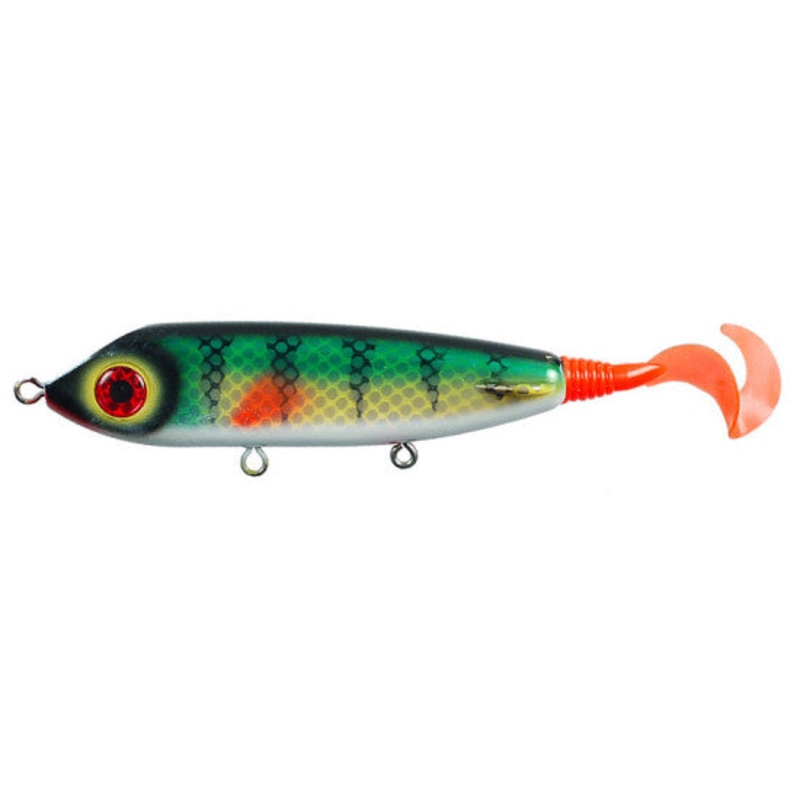 Esox Squirrelly Hell Hound 14" Black Shiner