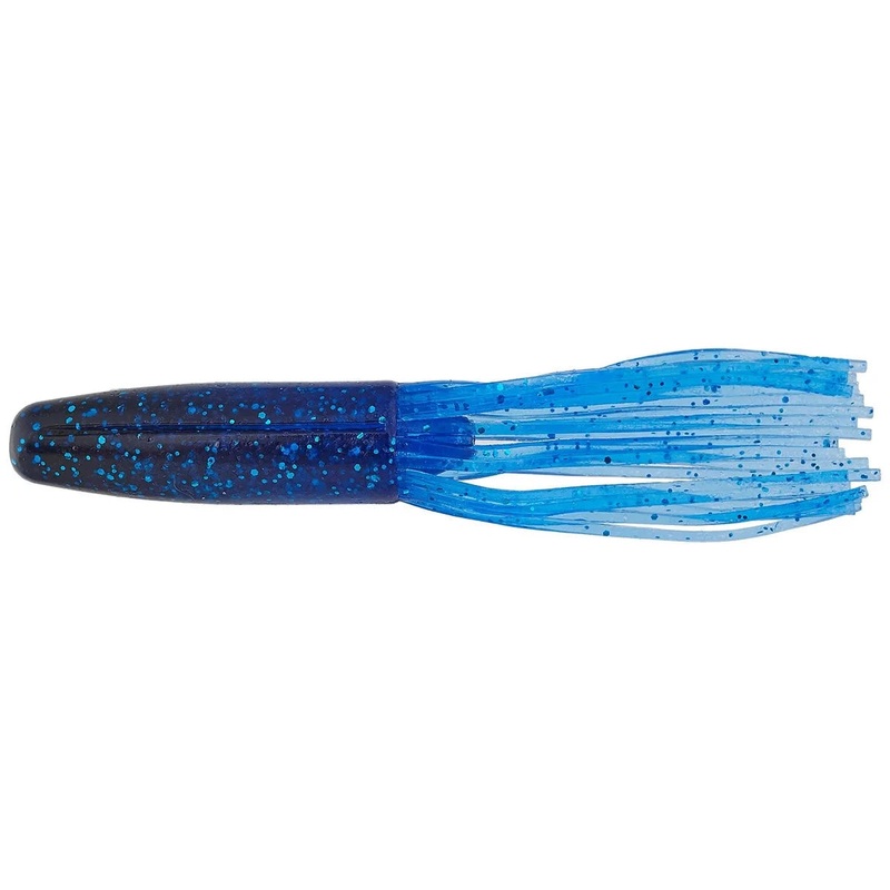Keitech Salty Core Tube 3.5" Black Blue