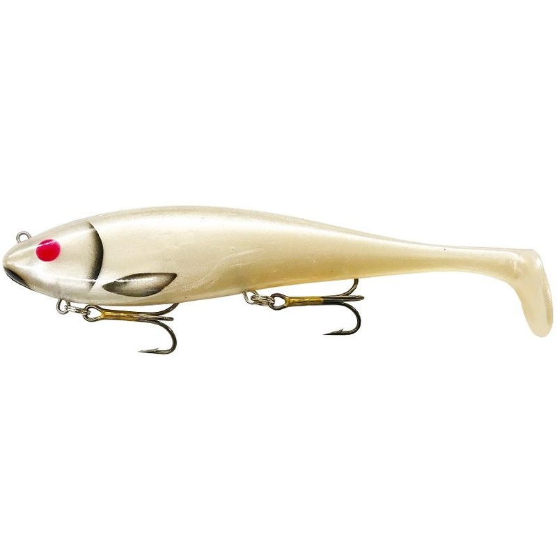 Musky Innovation Swimmin Dawg 11" 11" Black/Orange