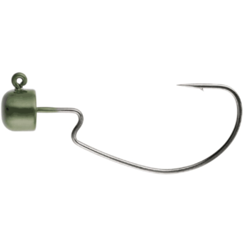 Owner Block Head EWG Green Pumpkin 1/0 - 1/16oz