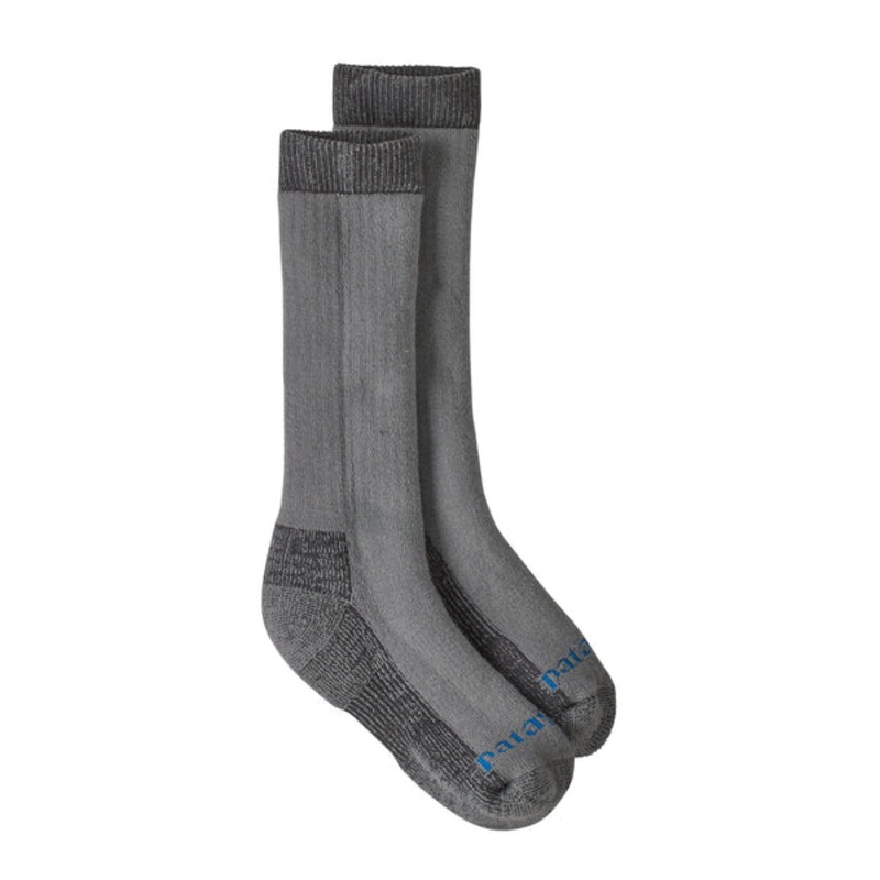 Patagonia Heavy Weight Merino Wool Blend Knee Socks - Forever Grey S