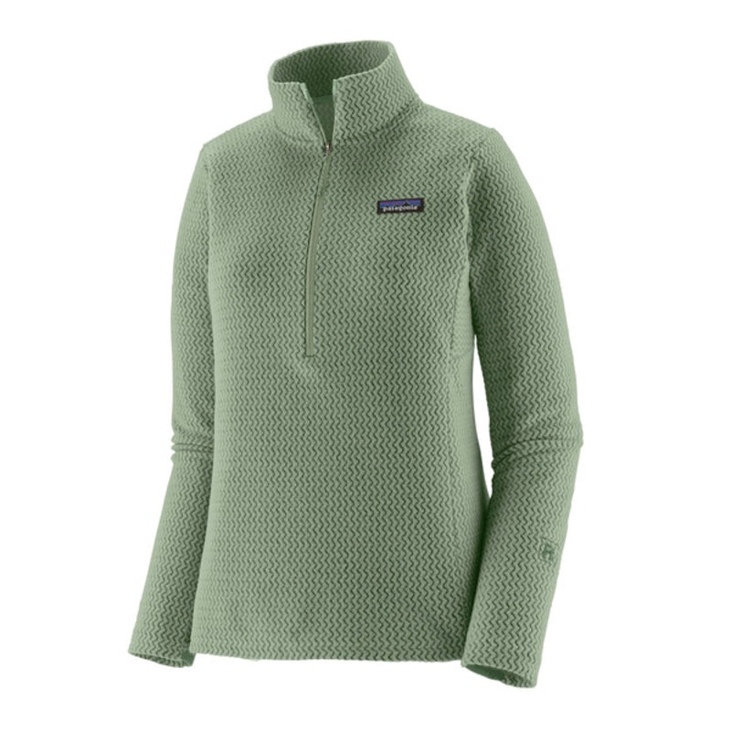 Patagonia Women's R1 Air Zip Neck - Ellwood Green S