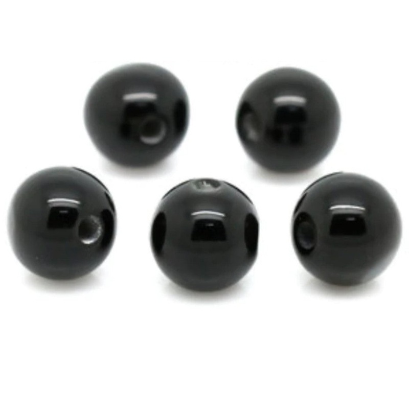 Woo! Tungsten Flipping Beads Black