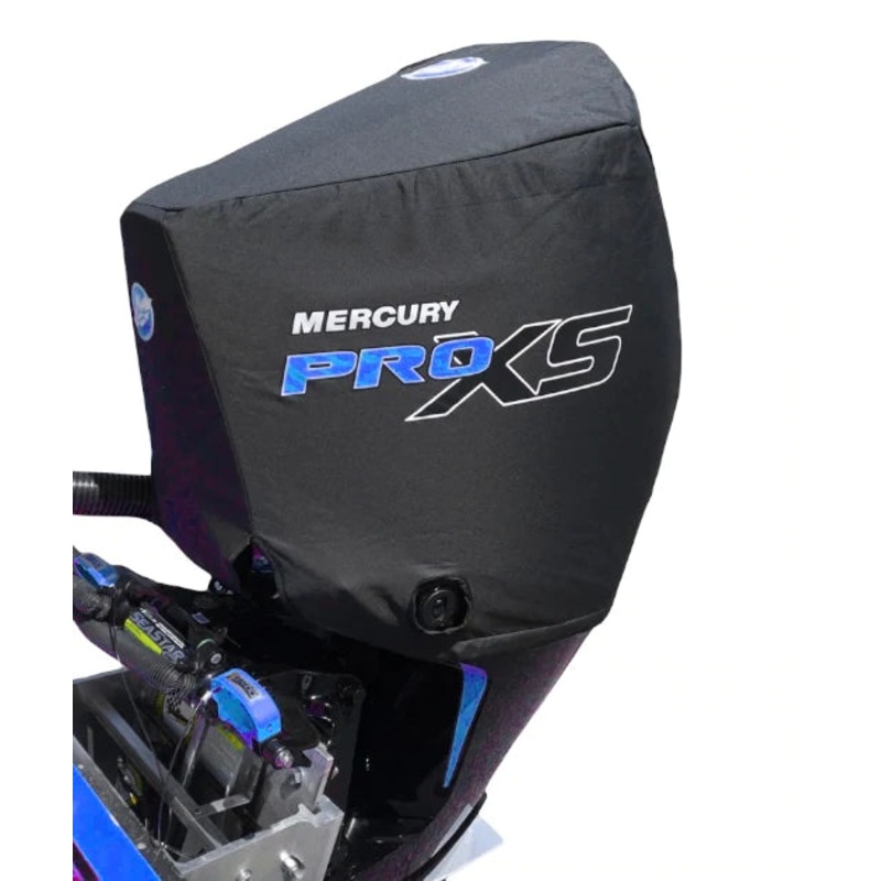 DD26 Fishing Vented Engine Cover for the Mercury 4-Stroke Pro XS 200-300 V8 Blue