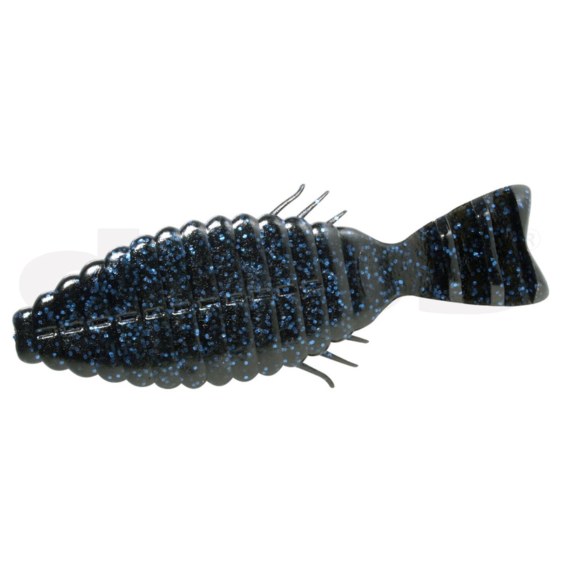 Deps Bull Flat 5.8" Black Blue Flake #07