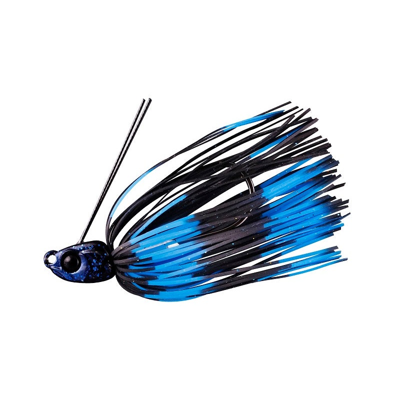 Jackall B Crawl Swimmer 1/4oz Black/ Blue Stripe