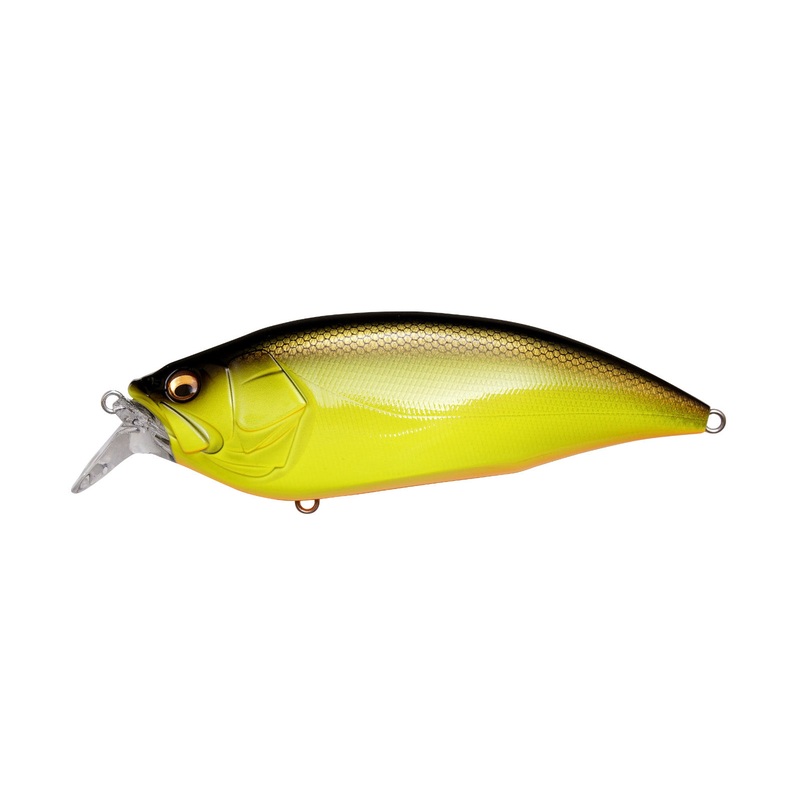 Megabass Big-M 2.0 Black Back Chartreuse