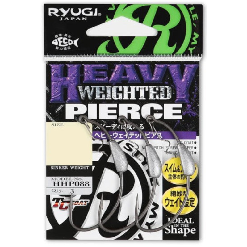Ryugi Heavy Weighted Pierce 3/0