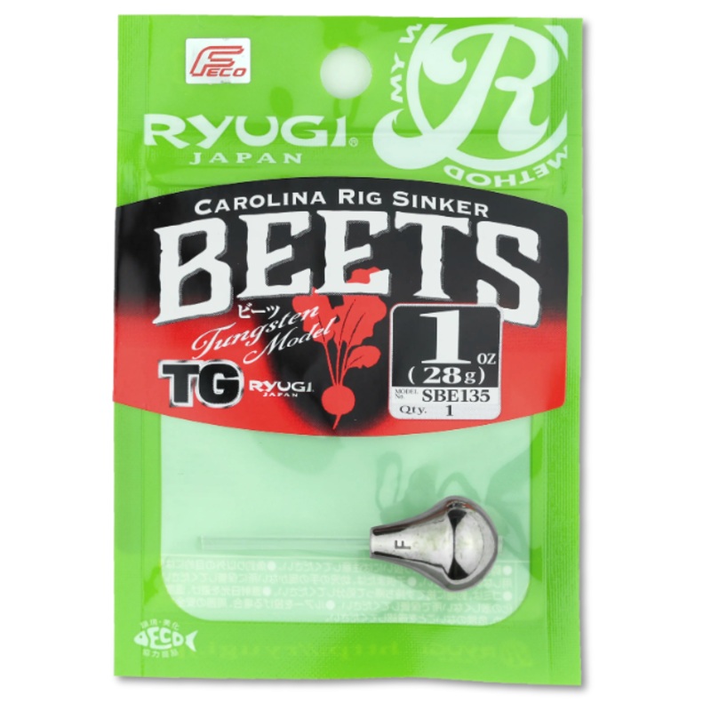 Ryugi Beets Carolina Rig Sinker TG 5/8oz