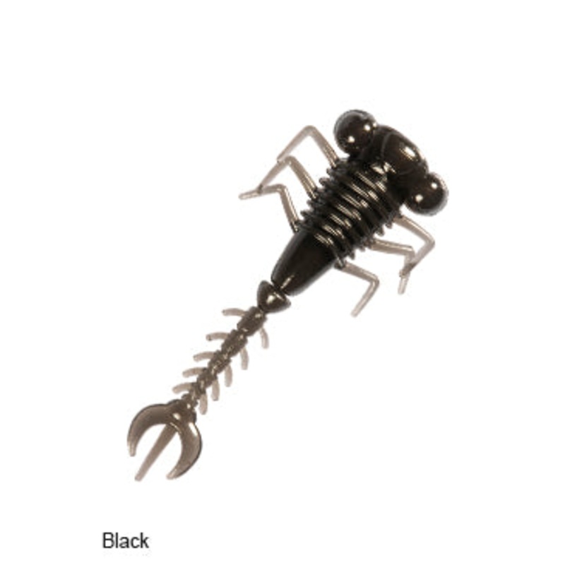 Z-Man Micro Finesse LarvaZ Black