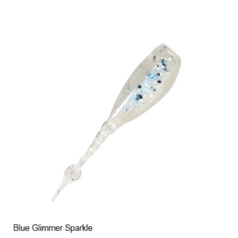 Z-Man Micro Finesse StingerZ Blue Glimmer Sparkle
