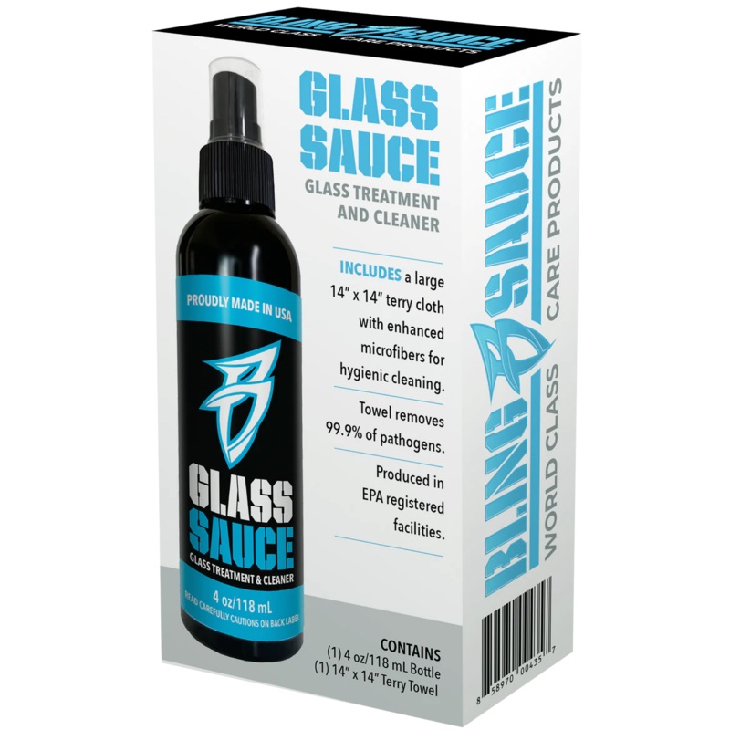 Bling Sauce Glass Sauce Treatment and Cleaner