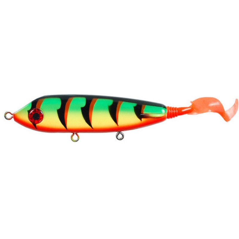 Esox Squirrelly Hell Hound 9" Fire Tiger