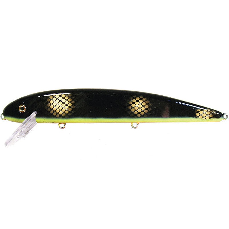 Musky Mania Jake 8" Jerkbait Black Perch