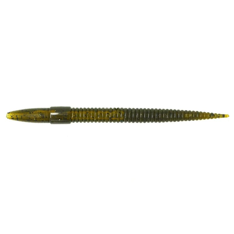 Nikko Zaza Pin Tail Worm Green Pumpkin
