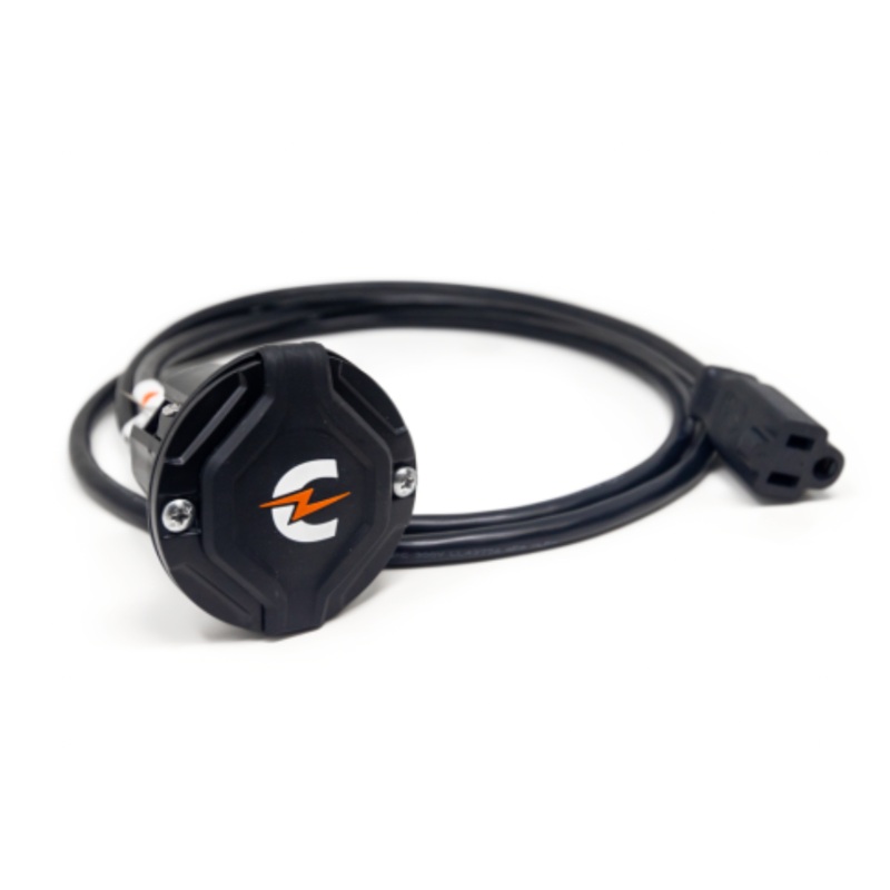 Power Pole Charge Plug Port w/ 6ft AC ext