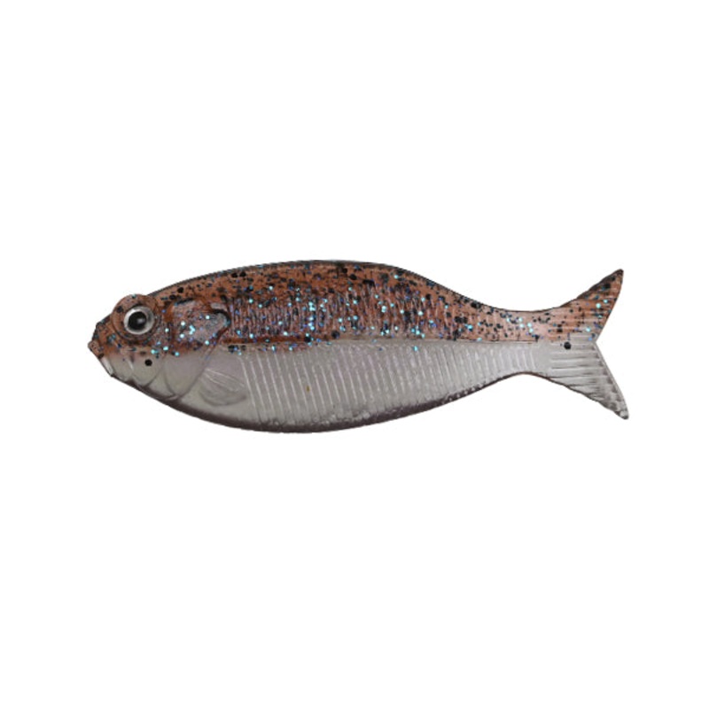 D Style Gilluula 2.5" Cinnamon Blue Shad -#DC090
