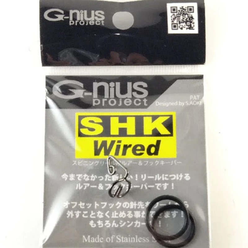 G-Nius Project SHK Wired Spinning Hook Keeper Black